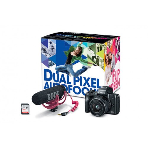Canon EOS M50 Video Creator Mirrorless Camera Kit