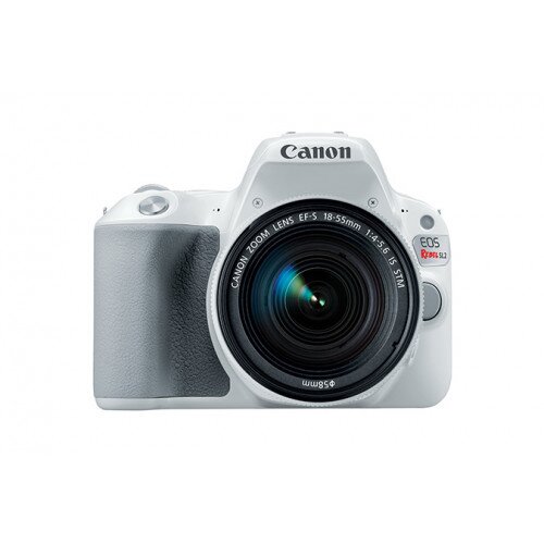 Canon EOS Rebel SL2 Digital SLR Camera - EF-S 18-55mm f/4-5.6 Kit - White