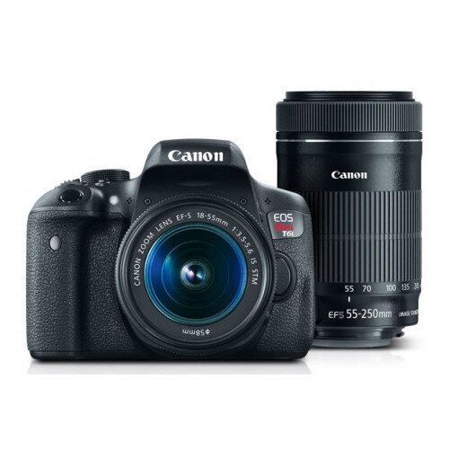 Buy Canon EOS Rebel T6i EF-S 18-55mm IS STM Lens Kit with EF-S 55-250mm