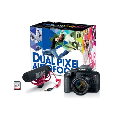 Canon EOS Rebel T7i Video Creator Kit