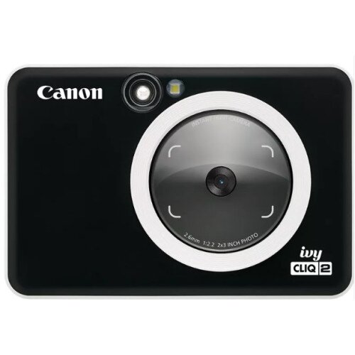 Canon IVY CLIQ2 Instant Camera Printer - Matte Black
