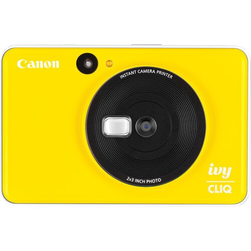 Canon IVY CLIQ Instant Camera & Portable Printer - Bumblebee Yellow
