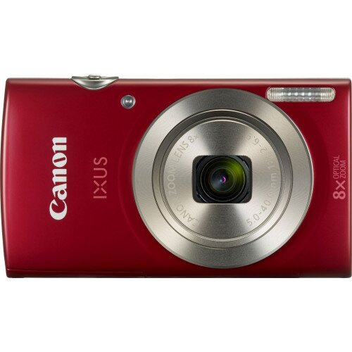 Canon IXUS 185 Point & Shoot Digital Camera - Red
