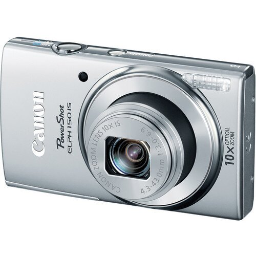 Canon PowerShot ELPH 150 IS Digital Camera - Silver