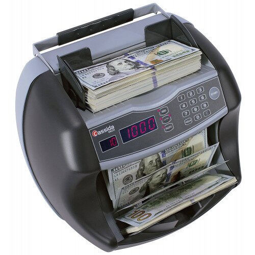 Cassida 6600 Series Business-Grade Bill Counter with ValuCount