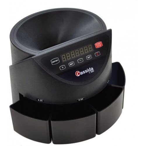 Cassida C100 Electronic Coin Counter and Sorter