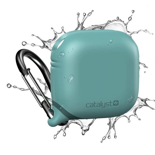 Catalyst AirPods (Gen 4) Waterproof Case + Carabiner - Sea Green