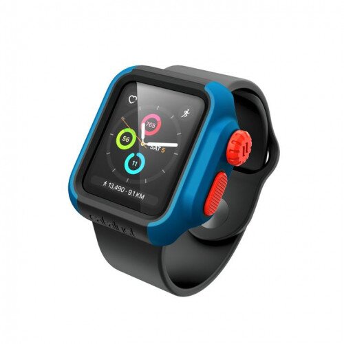 Catalyst Impact Protection Case For Apple Watch Series 2 And 3 - Blueridge/Sunset - 38mm