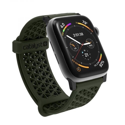 Catalyst Sport Band For 42/44mm Apple Watch with Connector - Army Green