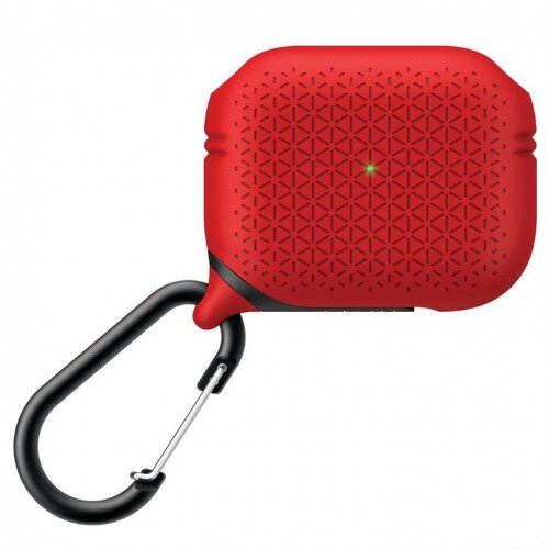 Catalyst Premium Edition Waterproof Case + Carabiner for AirPods Pro (Gen 2/1) - Flame Red