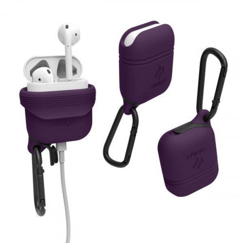 Catalyst Waterproof Case for Apple AirPods - Deep Plum