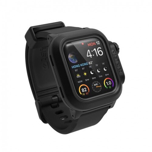 Catalyst 100M Waterproof Case + Band for Apple Watch Series 6/5/4/SE (Gen 2/1) - Stealth Black - 40mm