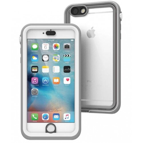 Catalyst Waterproof Case For iPhone 6S Plus - White & Mist Gray