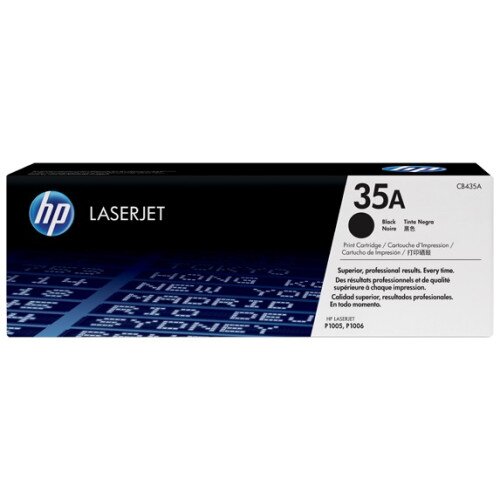 HP 35A Black Original LaserJet Toner Cartridge