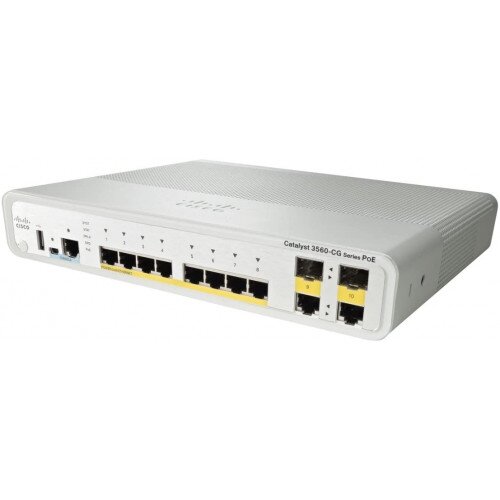 Cisco Catalyst 3560CG-8PC-S Compact Switch