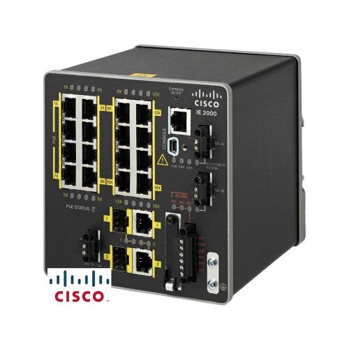Cisco IE 2000-16TC-G-E Industrial Ethernet Switch
