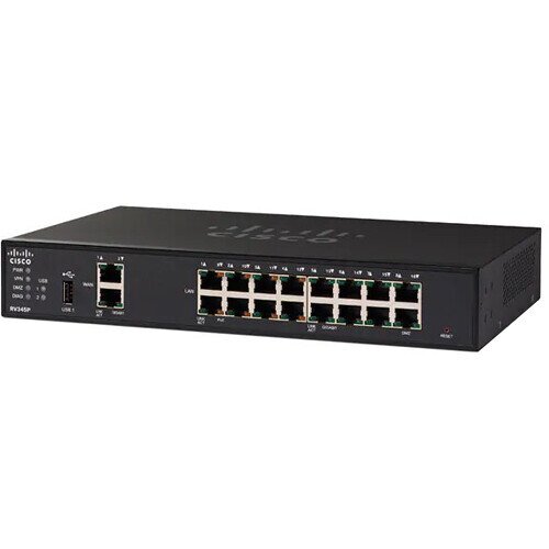 Cisco RV345P Dual WAN Gigabit POE VPN Router
