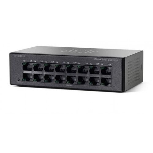 Cisco SF100D-16 16-Port Desktop 10/100 Switch