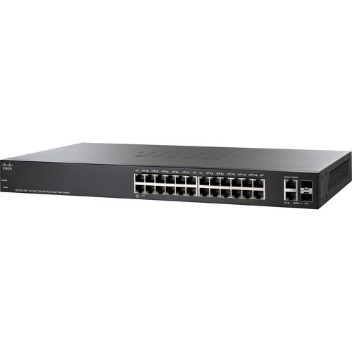 Cisco SF220-24P 24-Port 10/100 PoE Smart Switch