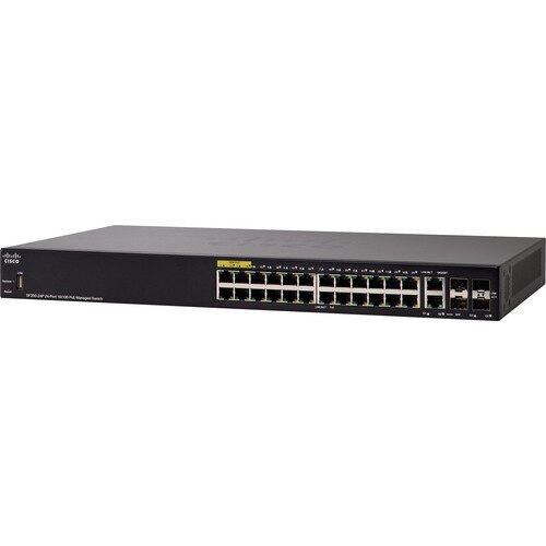 Cisco SF350-24P 24-Port 10/100 POE Managed Switch