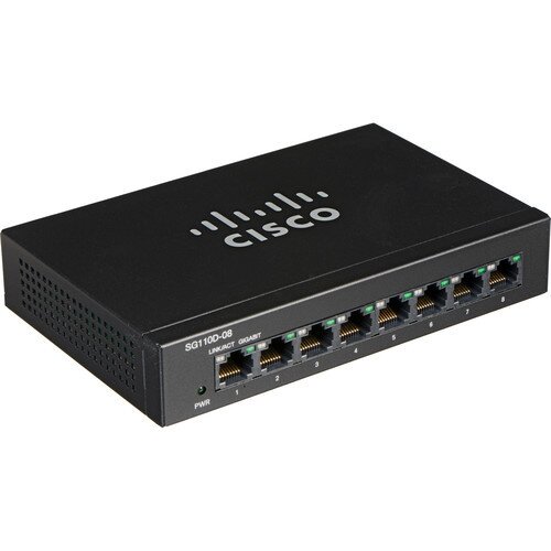 Cisco SG110D-08 8-Port Unmanaged Network Switch
