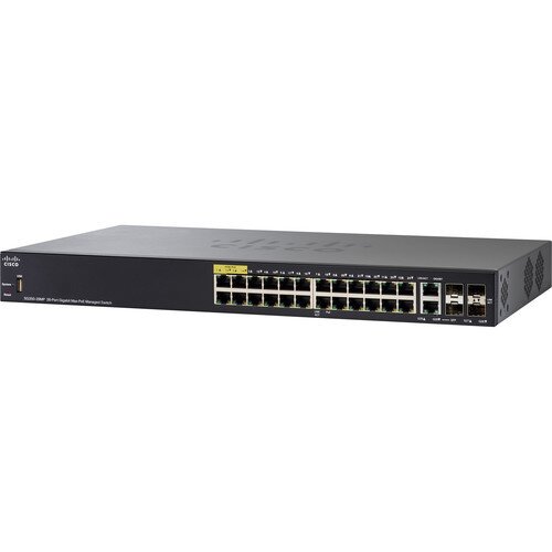 Cisco SG350-28MP 28-Port PoE+ Managed Gigabit Ethernet Switch