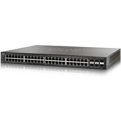Cisco SG350X-48P 48-Port Gigabit PoE Stackable Managed Switch