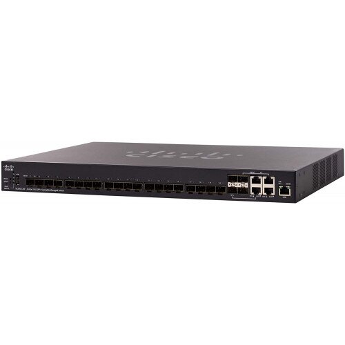 Cisco SX350X-24F 24-Port 10G SFP+ Stackable Managed Switch