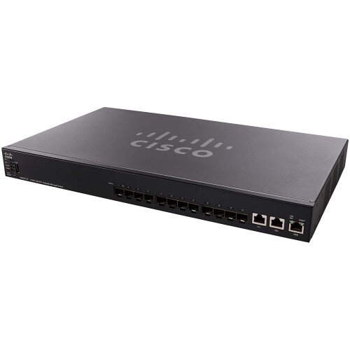 Cisco SX550X-12F 12-Port 10G SFP+ Stackable Managed Switch