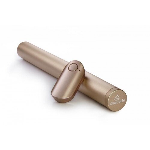 Cliquefie Glitter Selfie Stick - Gold