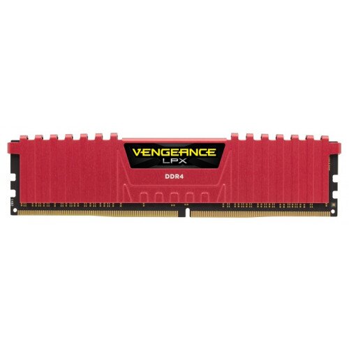 Corsair Vengeance LPX 8GB (1 x 8GB) DDR4 DRAM 2666MHz C16 Memory Kit - Red