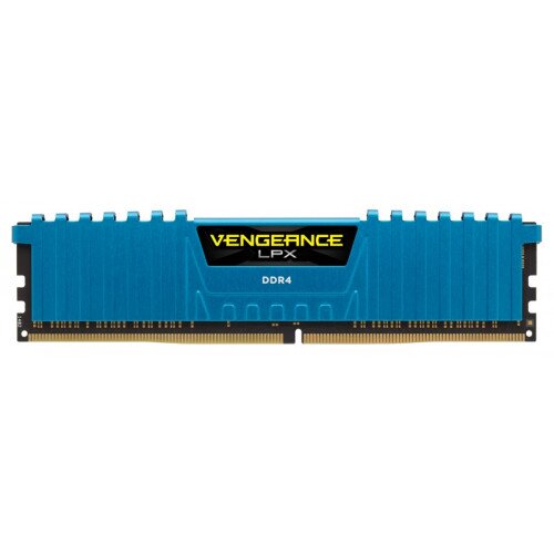 Corsair Vengeance LPX 16GB (4x4GB) DDR4 DRAM 2400MHz C14 Memory Kit - Blue