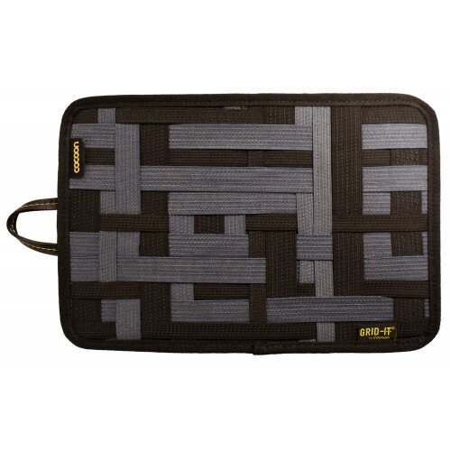 Cocoon 12" Grid-It Accessory Organizer with Storage Pocket - Black