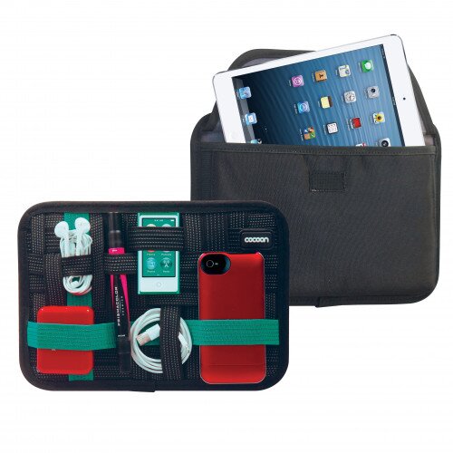 Cocoon 8" Grid-It Accessory Organizer with Pocket For 7" - 8" Tablets
