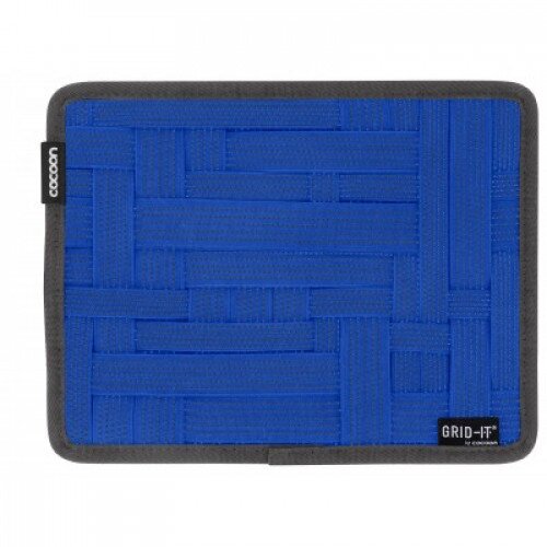 Cocoon Grid-It Organizer Small 7.25" x 9.25" iPad Case Accessory - Royal Blue
