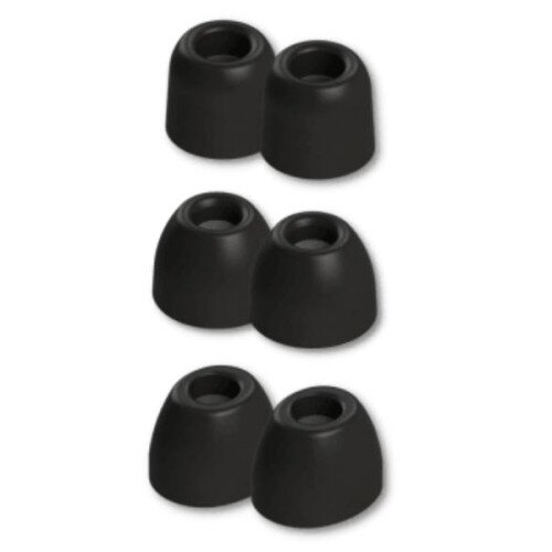 Comply 500 Series Foam Ear Tips - S/M/L (1 Pair Each) - Shape Variety Pack VP-500 - NO TechDefender