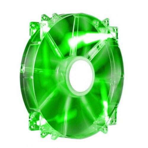 Cooler Master 200mm LED Fan on/off for Cosmos II & Stryker / Trooper - OEM Packaging - Green LED
