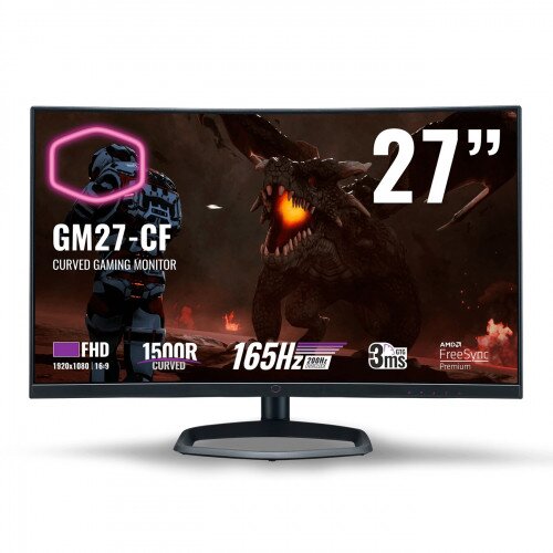 Cooler Master 27” GM27-CF Curved Gaming Monitor