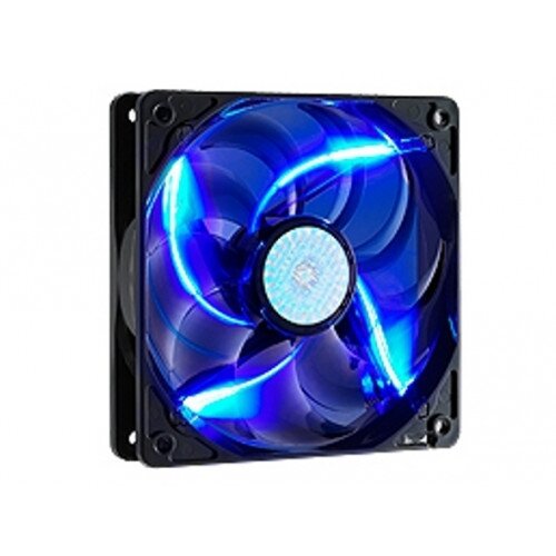 Cooler Master Blue LED Silent Fan 120mm Fan Case