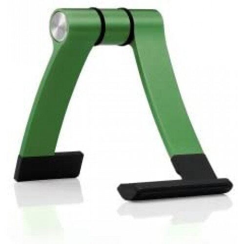 Cooler Master Jas Mini Travel Aluminum, Rubber Stand Tablet or Smartphone - Forest Green