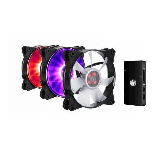 Cooler Master MasterFan Pro 120 Air Flow RGB 3 In 1 with RGB Led Controller