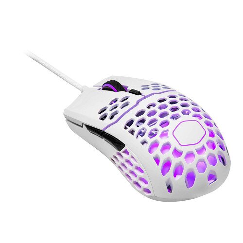 Cooler Master MM711 Gaming Mouse - Glossy White