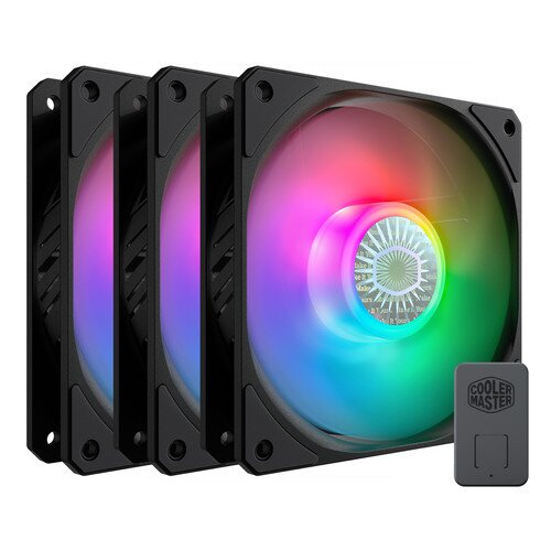 Cooler Master SickleFlow 120 ARGB Fan - Three Pack