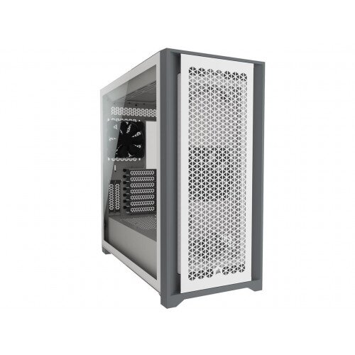 Corsair 5000D Airflow Tempered Glass Mid-Tower ATX PC Case - White