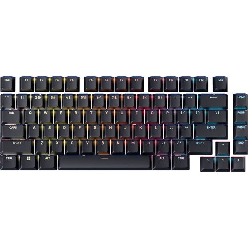 Corsair ABS Double-Shot PRO Keycap Mod Kit - NA/UK Layout - Black