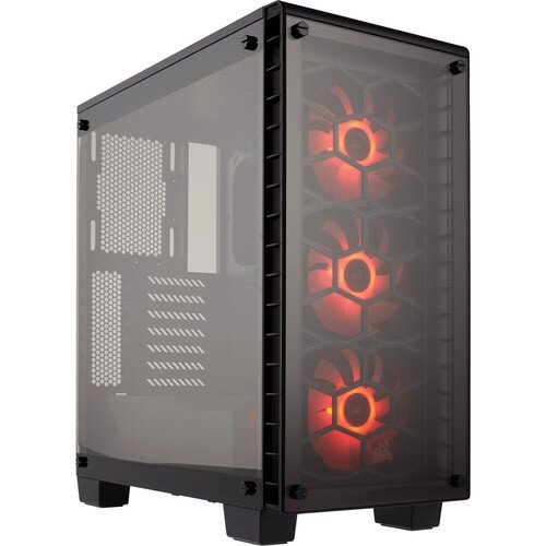 Corsair Crystal Series 460X RGB Compact ATX Mid-Tower Case