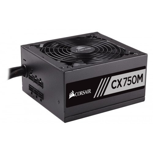 Corsair CX Series CX750M Power Supply - 750 Watt 80 PLUS Bronze Certified Modular ATX PSU (2015 Edition)