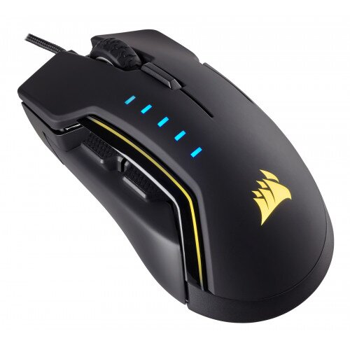 Corsair GLAIVE RGB Gaming Mouse - Black