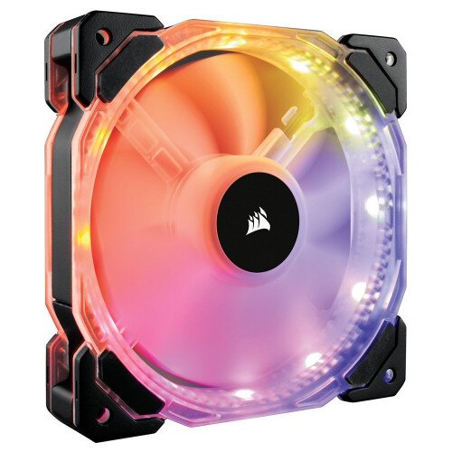Corsair HD120 RGB LED High Performance 120mm PWM Fan - Three Pack with Controller