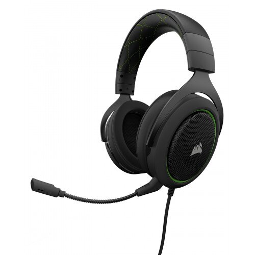 Corsair HS50 Stereo Gaming Headset - Green